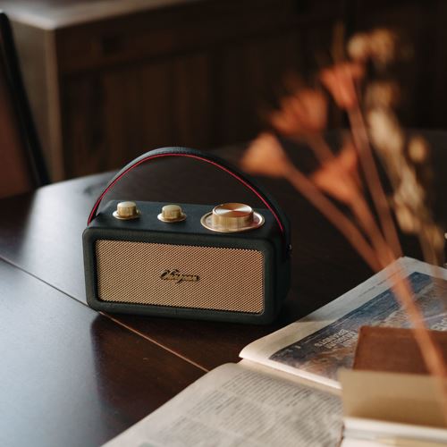 Rádio Portátil Bluetooth Retro Sangean RA-101 - Preto | Dourado Online