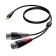 Cabo XLR M Minijack M 3.5 CLA712 3m Procab Online now