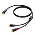 Cabo 2XRCA Minijack ST CLA711 1,5m Procab Hot on Sale