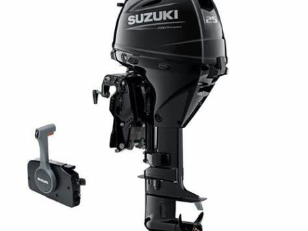 Suzuki DF25ATL5 Remote Control, Electric Start, Power Tilt and Trim Hot on Sale