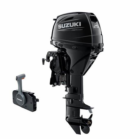 Suzuki DF25ATL5 Remote Control, Electric Start, Power Tilt and Trim Hot on Sale