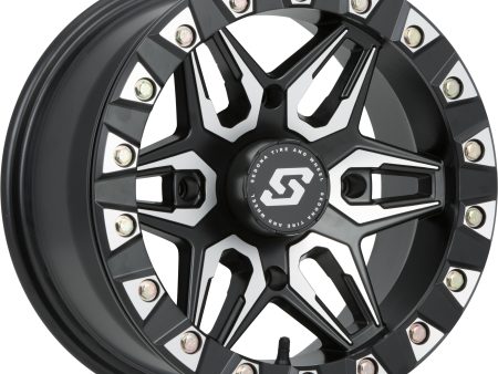 SPLIT 6 BDLK WHEEL 14X7 4 110 5+2 (+10MM) BLK MACHINED Discount