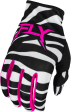 LITE UNCAGED GLOVES BLACK WHITE NEON PINK LG For Cheap