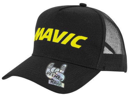 Cappellino Mavic Trucker - Nero giallo For Cheap