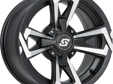 RIOT WHEEL 12X7 4 110 5+2 (+10MM) BLK MACHINED For Sale